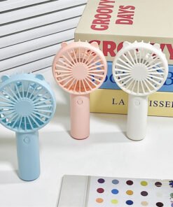 Portable Fan Mini Cooling Fan USB Rechargeable
