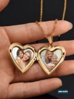 Eternal Love Heart Locket Pendant