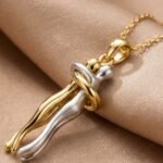 Couples Hug Pendant Necklace
